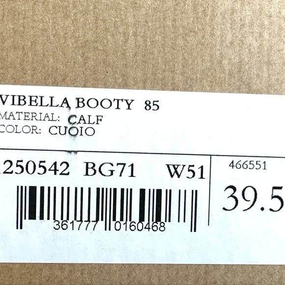 Christian Louboutin VIBELLA BOOTY 85 Leather Ankle Bootie Boots Heels - Picture 16 of 16